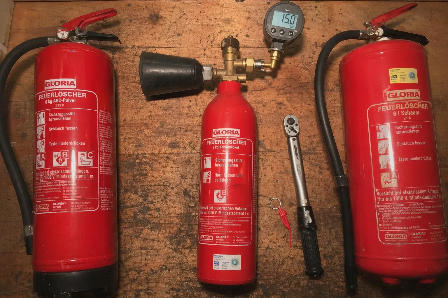 Feuerlöscher prüfen: Intervalle, Kosten, Pflichten (einschlägiger Verwendbarkeitsnachweis)